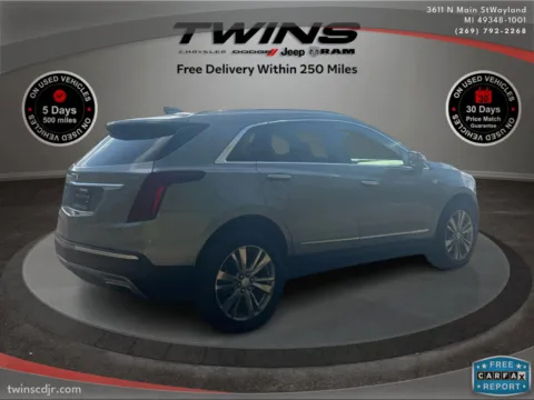 Another view of 2023 Cadillac XT5 AWD Premium Luxury for sale in Wayland, MI at Twins Chrysler Dodge Jeep Ram