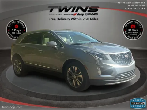Silver 2023 Cadillac XT5 AWD Premium Luxury for sale in Wayland, MI