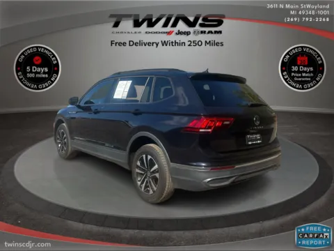 Black 2022 Volkswagen Tiguan S for sale in Wayland, MI