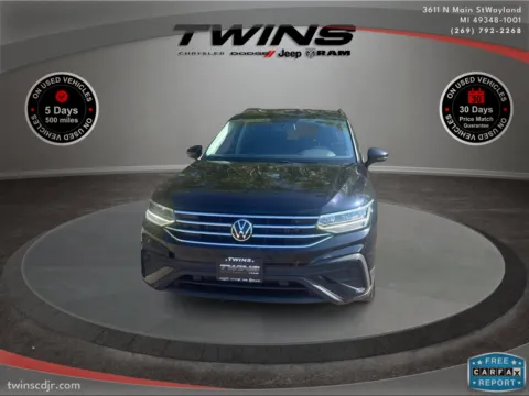 Photos of 2022 Volkswagen Tiguan S for sale in Wayland, MI at Twins Chrysler Dodge Jeep Ram