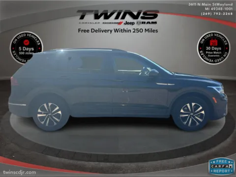 Another view of 2022 Volkswagen Tiguan S for sale in Wayland, MI at Twins Chrysler Dodge Jeep Ram