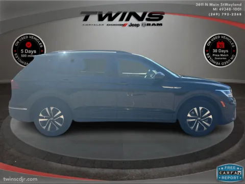 Photos of 2022 Volkswagen Tiguan S for sale in Wayland, MI at Twins Chrysler Dodge Jeep Ram