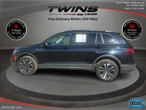 Photos of 2022 Volkswagen Tiguan S for sale in Wayland, MI at Twins Chrysler Dodge Jeep Ram