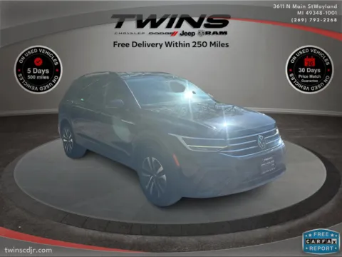 Photos of 2022 Volkswagen Tiguan S for sale in Wayland, MI at Twins Chrysler Dodge Jeep Ram