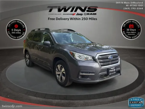 Gray 2019 Subaru Ascent Premium for sale in Wayland, MI