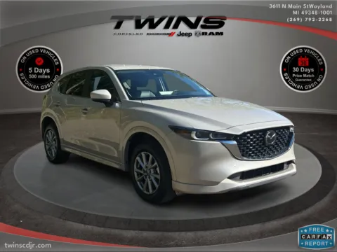 Gray 2024 Mazda CX-5 2.5 S Select Package for sale in Wayland, MI