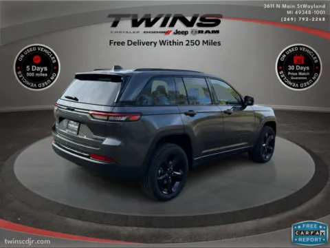 Photos of 2025 Jeep Grand Cherokee Limited for sale in Wayland, MI at Twins Chrysler Dodge Jeep Ram