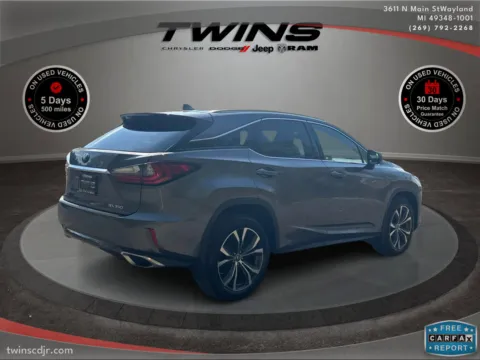 Another view of 2018 Lexus RX 350 F Sport for sale in Wayland, MI at Twins Chrysler Dodge Jeep Ram