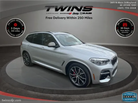 Silver 2021 BMW X3 M40i for sale in Wayland, MI