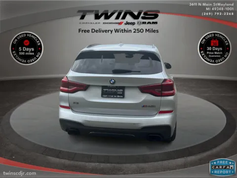 More photos of 2021 BMW X3 M40i at Twins Chrysler Dodge Jeep Ram, MI