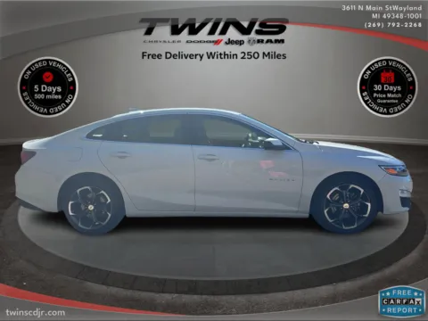 Photos of 2023 Chevrolet Malibu LT for sale in Wayland, MI at Twins Chrysler Dodge Jeep Ram