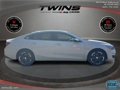 Photos of 2023 Chevrolet Malibu LT for sale in Wayland, MI at Twins Chrysler Dodge Jeep Ram
