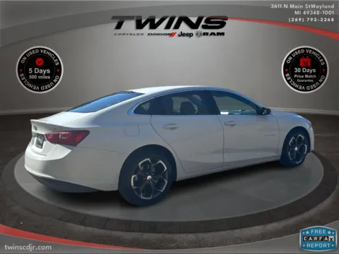 Another view of 2023 Chevrolet Malibu LT for sale in Wayland, MI at Twins Chrysler Dodge Jeep Ram