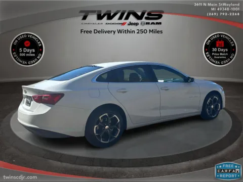 Another view of 2023 Chevrolet Malibu LT for sale in Wayland, MI at Twins Chrysler Dodge Jeep Ram