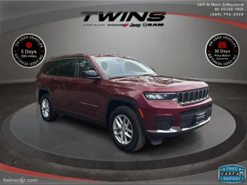 Red 2023 Jeep Grand Cherokee L Laredo for sale in Wayland, MI