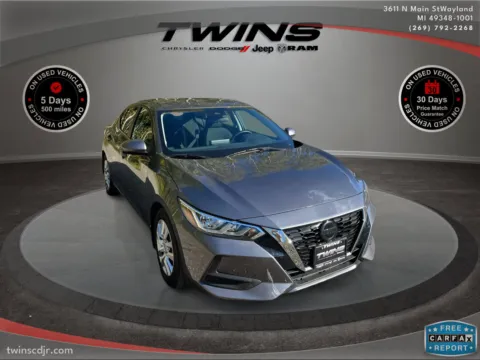 Gray 2022 Nissan Sentra S for sale in Wayland, MI