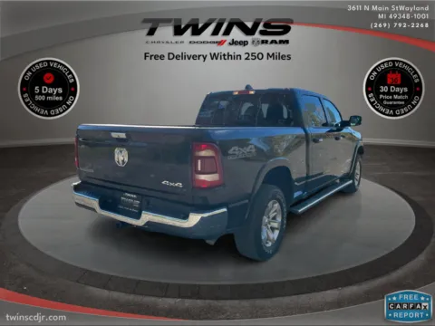 Another view of 2022 Ram 1500 Laramie for sale in Wayland, MI at Twins Chrysler Dodge Jeep Ram
