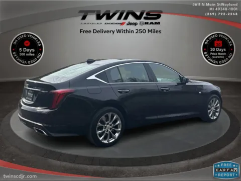 Another view of 2022 Cadillac CT5 Premium Luxury for sale in Wayland, MI at Twins Chrysler Dodge Jeep Ram