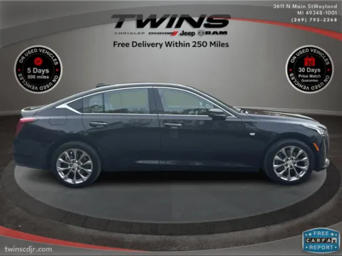Photos of 2022 Cadillac CT5 Premium Luxury for sale in Wayland, MI at Twins Chrysler Dodge Jeep Ram