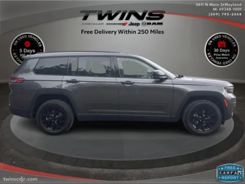 Photos of 2024 Jeep Grand Cherokee L Altitude for sale in Wayland, MI at Twins Chrysler Dodge Jeep Ram
