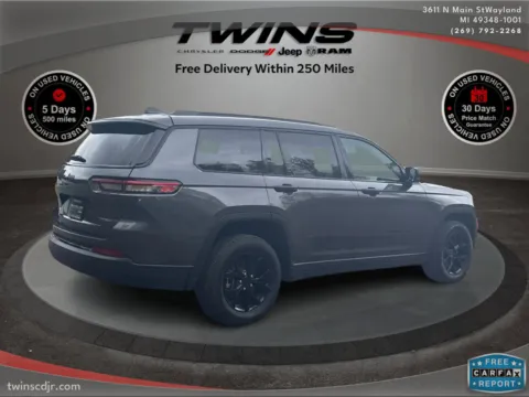 Another view of 2024 Jeep Grand Cherokee L Altitude for sale in Wayland, MI at Twins Chrysler Dodge Jeep Ram
