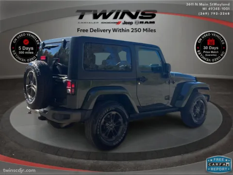 Another view of 2016 Jeep Wrangler 75th Anniversary for sale in Wayland, MI at Twins Chrysler Dodge Jeep Ram