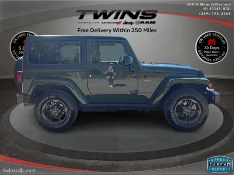 Photos of 2016 Jeep Wrangler 75th Anniversary for sale in Wayland, MI at Twins Chrysler Dodge Jeep Ram