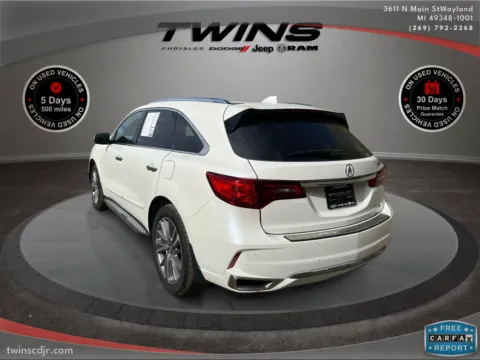 More photos of 2017 Acura MDX w/Advance Pkg at Twins Chrysler Dodge Jeep Ram, MI