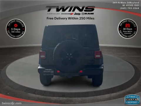 More photos of 2021 Jeep Wrangler Unlimited Sahara Altitude at Twins Chrysler Dodge Jeep Ram, MI