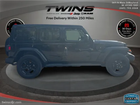 Photos of 2021 Jeep Wrangler Unlimited Sahara Altitude for sale in Wayland, MI at Twins Chrysler Dodge Jeep Ram