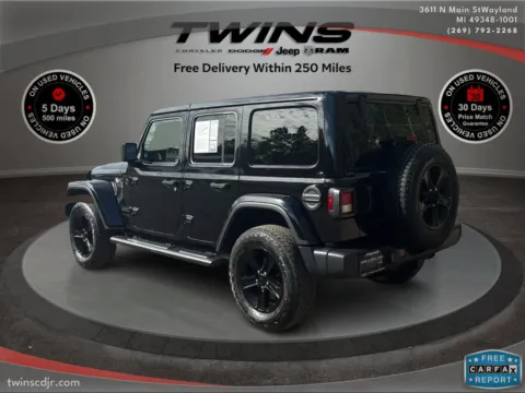 More photos of 2021 Jeep Wrangler Unlimited Sahara Altitude at Twins Chrysler Dodge Jeep Ram, MI