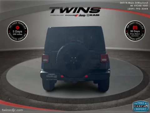 More photos of 2021 Jeep Wrangler Unlimited Sahara Altitude at Twins Chrysler Dodge Jeep Ram, MI