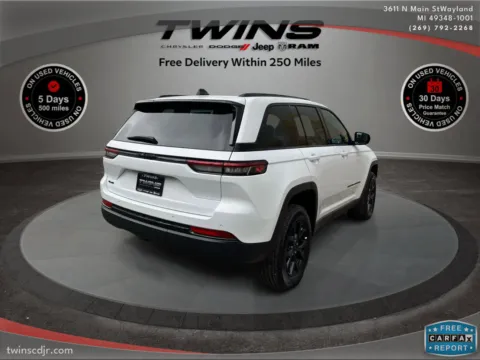 Another view of 2025 Jeep Grand Cherokee Altitude X for sale in Wayland, MI at Twins Chrysler Dodge Jeep Ram