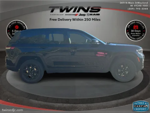 Photos of 2025 Jeep Grand Cherokee Altitude X for sale in Wayland, MI at Twins Chrysler Dodge Jeep Ram