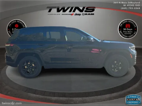 Photos of 2025 Jeep Grand Cherokee Altitude X for sale in Wayland, MI at Twins Chrysler Dodge Jeep Ram