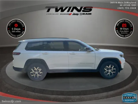White 2025 Jeep Grand Cherokee L Limited for sale in Wayland, MI