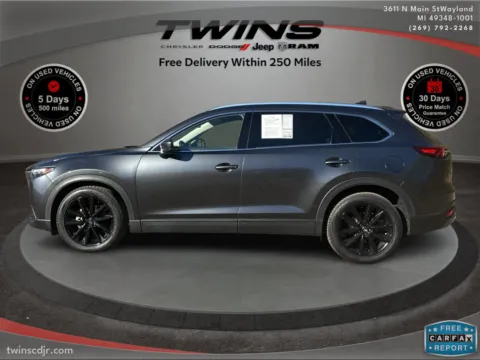 Another view of 2022 Mazda CX-9 Touring Plus for sale in Wayland, MI at Twins Chrysler Dodge Jeep Ram
