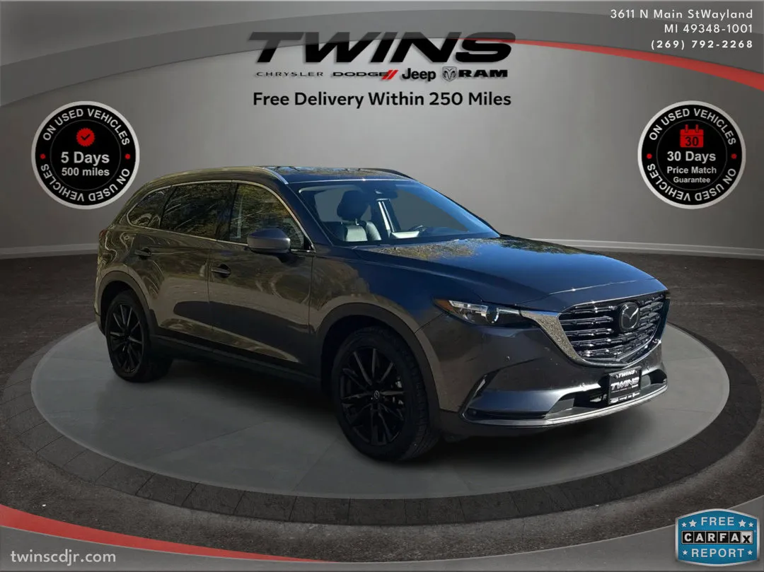 Gray 2022 Mazda CX-9 Touring Plus for sale in Wayland, MI