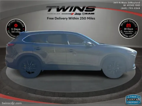 Photos of 2022 Mazda CX-9 Touring Plus for sale in Wayland, MI at Twins Chrysler Dodge Jeep Ram