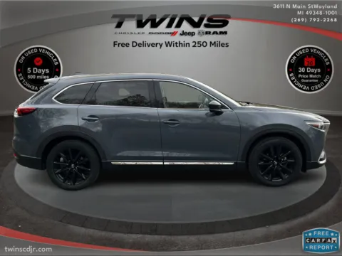 Photos of 2022 Mazda CX-9 Carbon Edition for sale in Wayland, MI at Twins Chrysler Dodge Jeep Ram