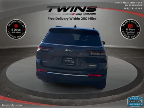 Another view of 2024 Jeep Grand Cherokee L Limited for sale in Wayland, MI at Twins Chrysler Dodge Jeep Ram