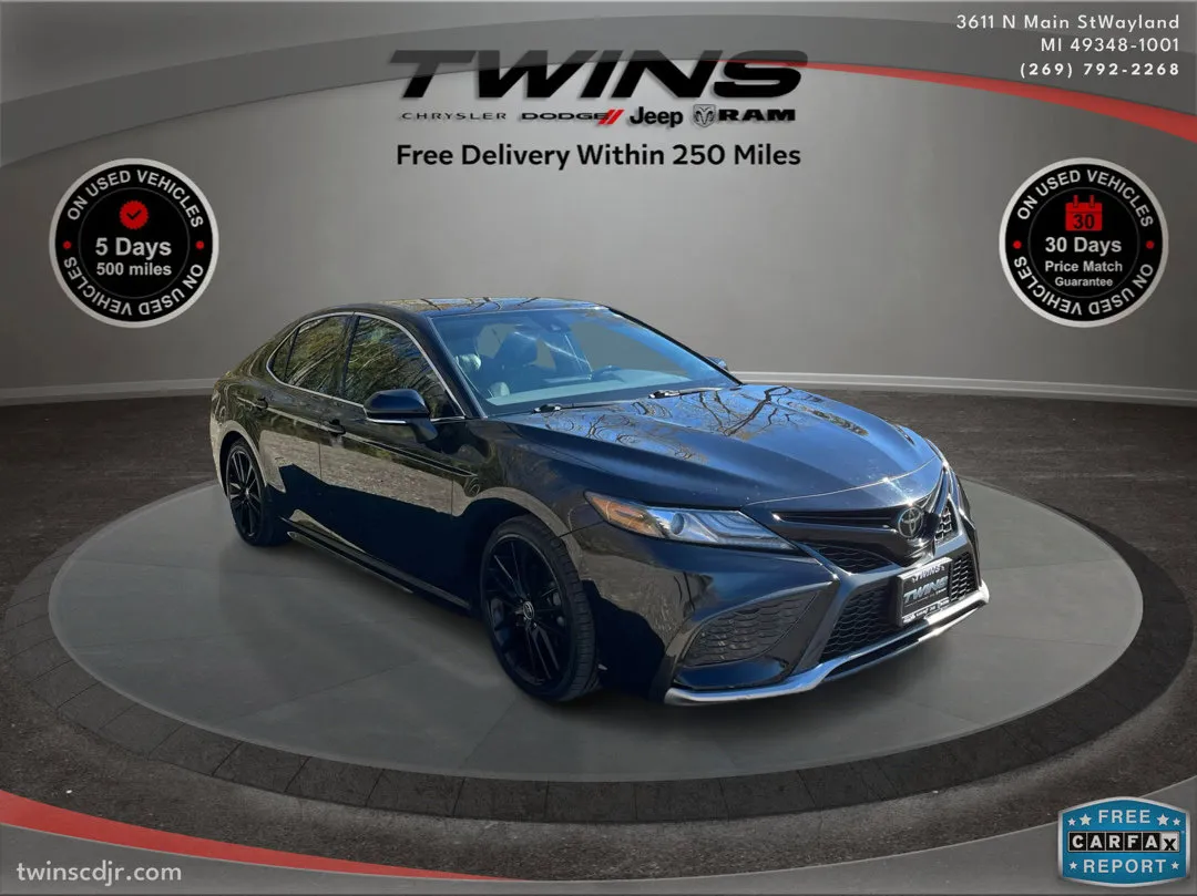 Black 2022 Toyota Camry XSE for sale in Wayland, MI