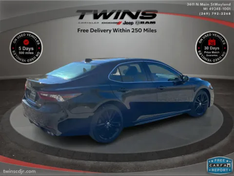 Another view of 2022 Toyota Camry XSE for sale in Wayland, MI at Twins Chrysler Dodge Jeep Ram