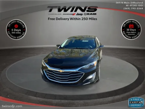 Another view of 2022 Chevrolet Malibu LT for sale in Wayland, MI at Twins Chrysler Dodge Jeep Ram