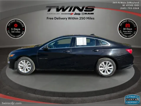 Photos of 2022 Chevrolet Malibu LT for sale in Wayland, MI at Twins Chrysler Dodge Jeep Ram