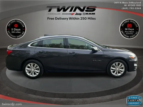 Photos of 2023 Chevrolet Malibu LT for sale in Wayland, MI at Twins Chrysler Dodge Jeep Ram