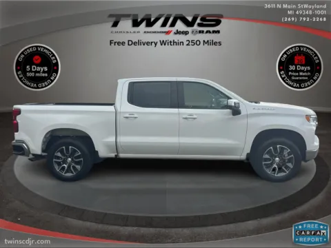 Photos of 2022 Chevrolet Silverado 1500 LT for sale in Wayland, MI at Twins Chrysler Dodge Jeep Ram