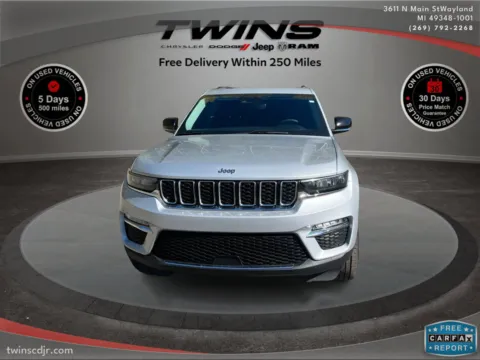 Photos of 2024 Jeep Grand Cherokee Limited for sale in Wayland, MI at Twins Chrysler Dodge Jeep Ram