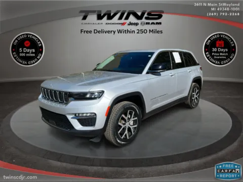 Silver 2024 Jeep Grand Cherokee Limited for sale in Wayland, MI