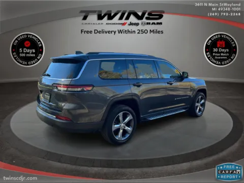 Photos of 2021 Jeep Grand Cherokee L Limited for sale in Wayland, MI at Twins Chrysler Dodge Jeep Ram